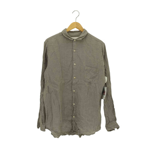 ネストローブコンフェクト nest Robe CONFECT リネンレギュラーカラーシャツ メンズ JPN:4